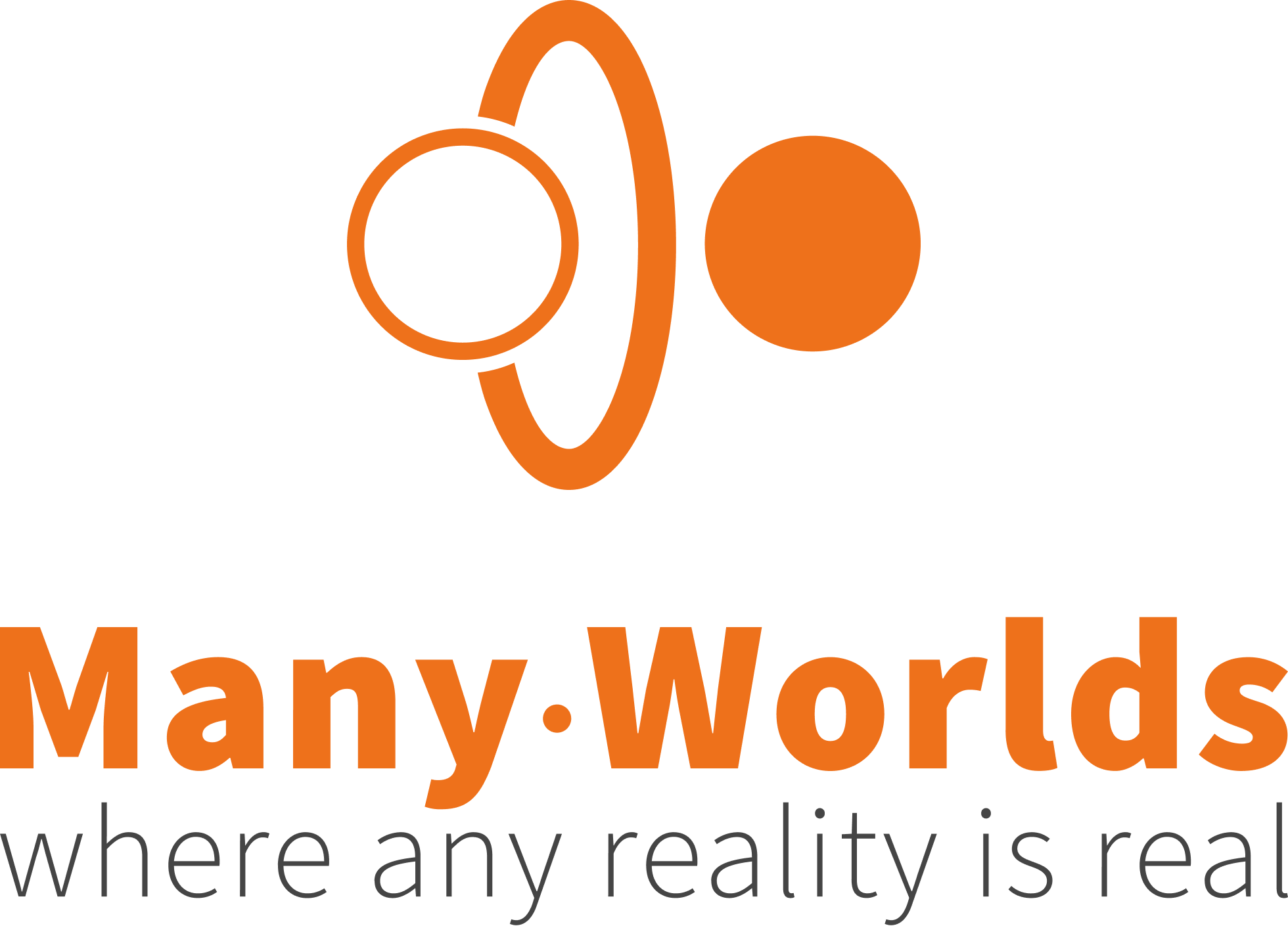Many·Worlds Logo Vertical